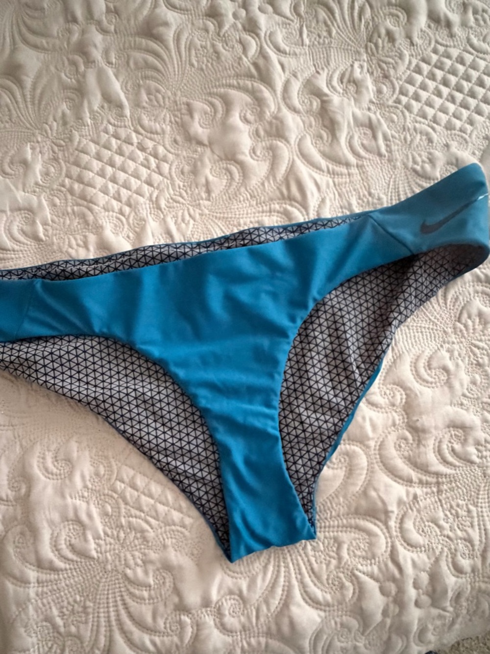 Nike Teal Blue Women's Bikini Bottom